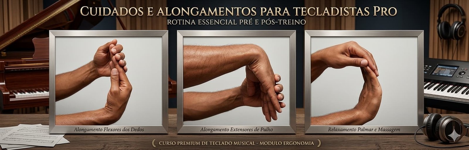Postura correta - pulsos